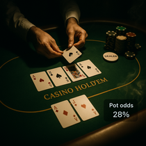 Winsly Casino - Live Poker - Evolution Gaming Professional Dealers